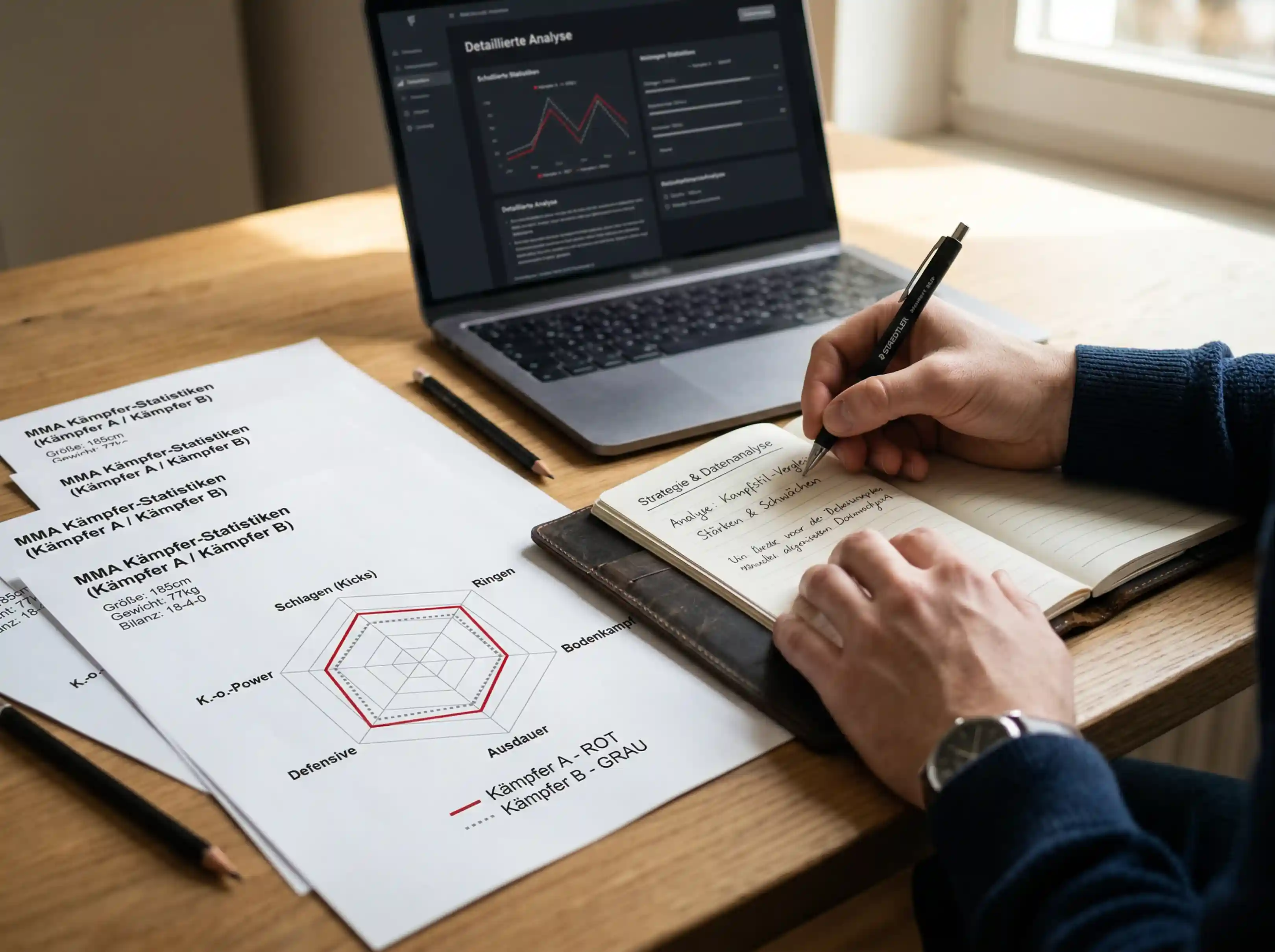 Datenbasierte UFC-Wettstrategie mit Kampfstil-Analyse und Value-Bet-Methoden